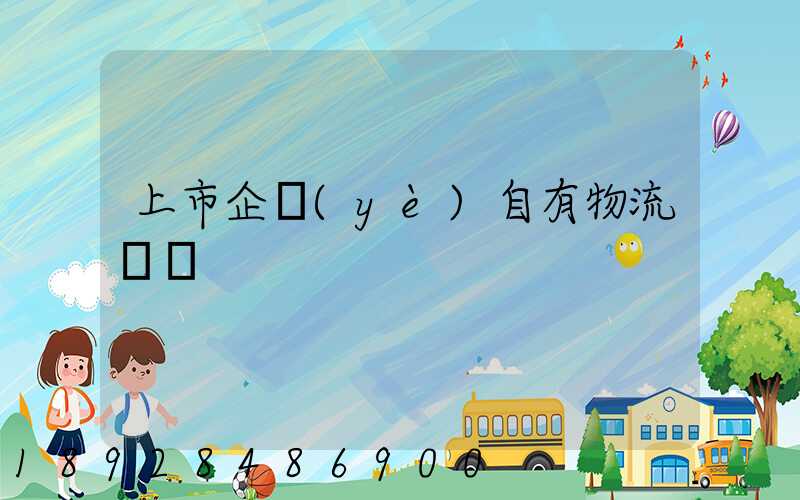 上市企業(yè)自有物流運輸