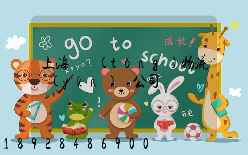 上海傳統(tǒng)物流運(yùn)輸公司