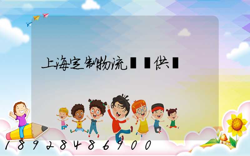 上海定制物流運輸供應