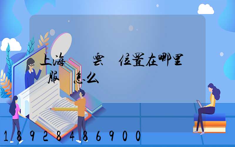 上海寶時云倉位置在哪里倉儲服務怎么樣