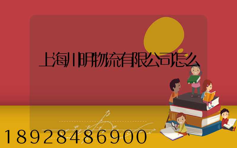 上海川明物流有限公司怎么樣