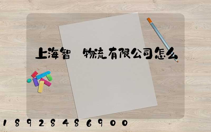 上海智寶物流有限公司怎么樣