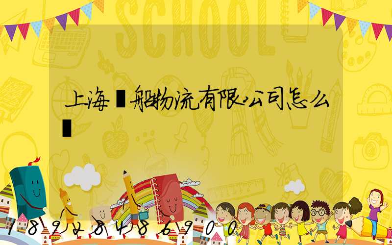 上海東船物流有限公司怎么樣