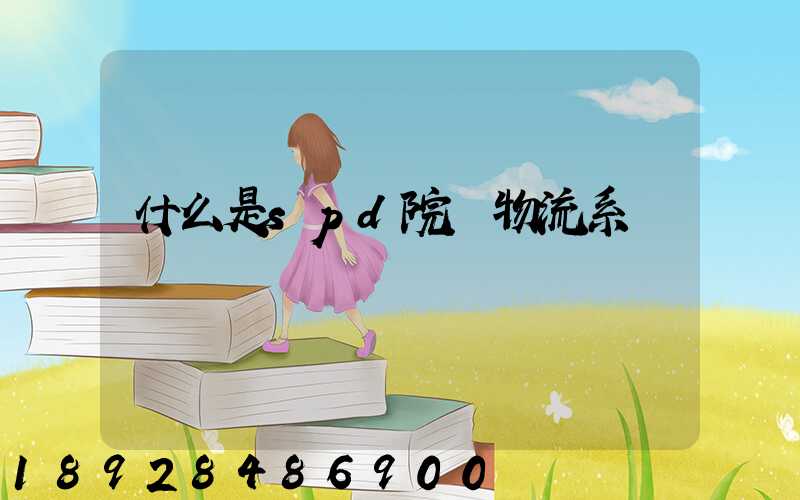 什么是spd院內物流系統
