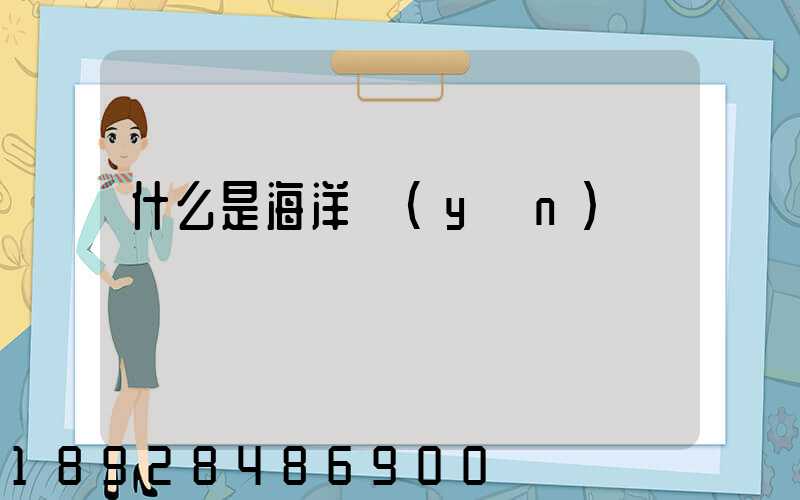 什么是海洋運(yùn)輸