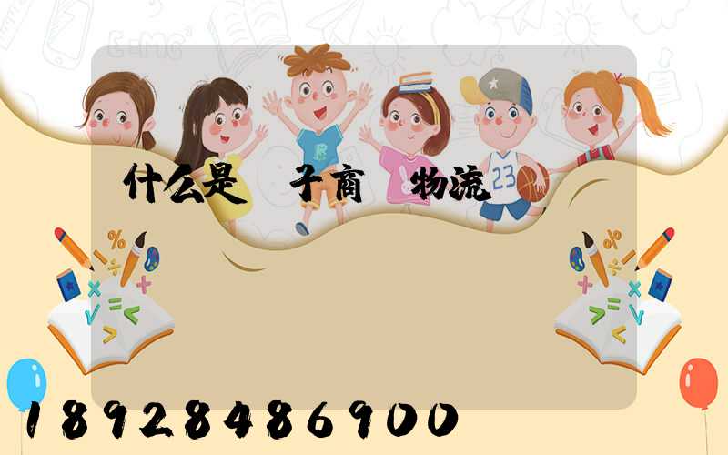 什么是電子商務物流