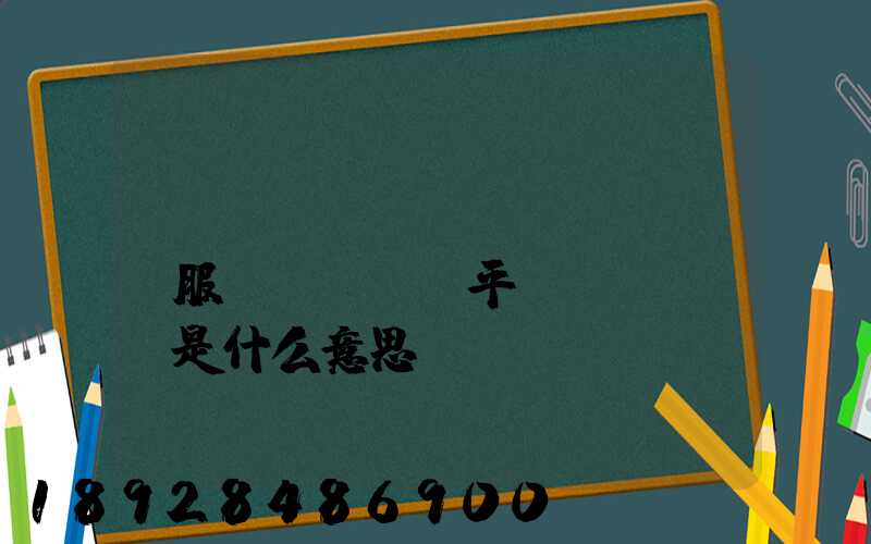 倉(cāng)儲(chǔ)服務(wù)平臺(tái)是什么意思