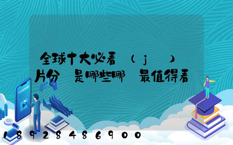 全球十大必看紀(jì)錄片分別是哪些哪個最值得看