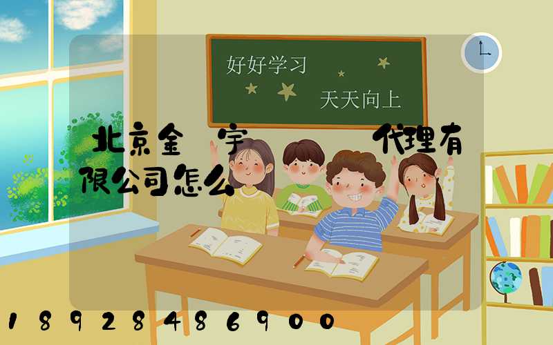 北京金開宇國際貨運代理有限公司怎么樣