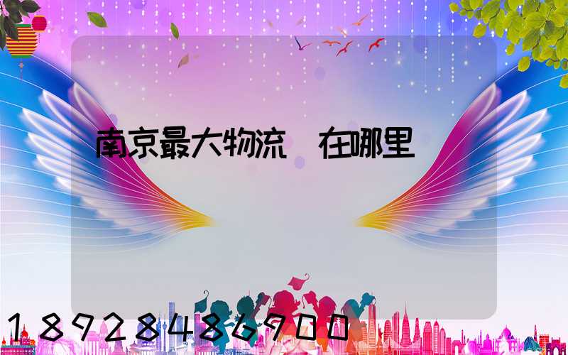 南京最大物流園在哪里