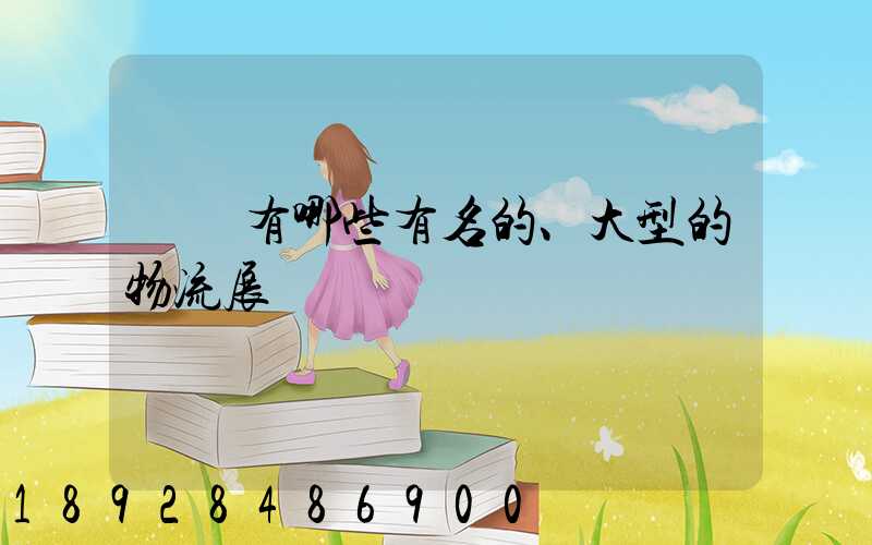 國內有哪些有名的、大型的物流展