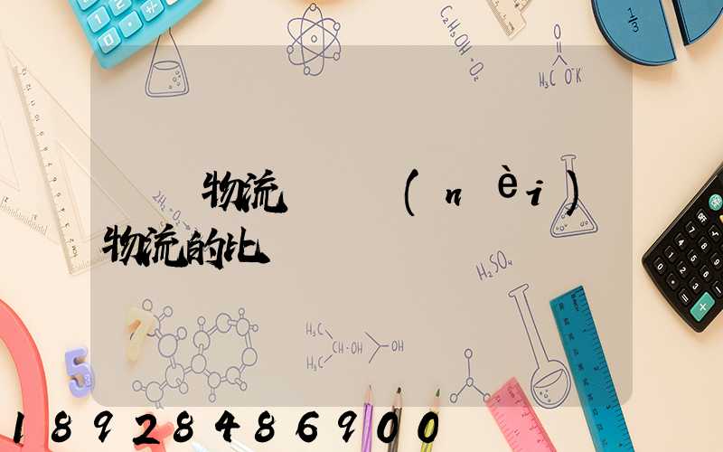 國際物流與國內(nèi)物流的比較