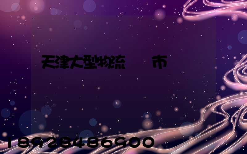 天津大型物流運輸市價