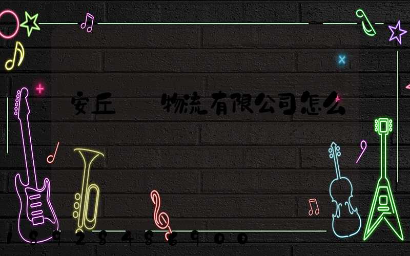 安丘長運物流有限公司怎么樣