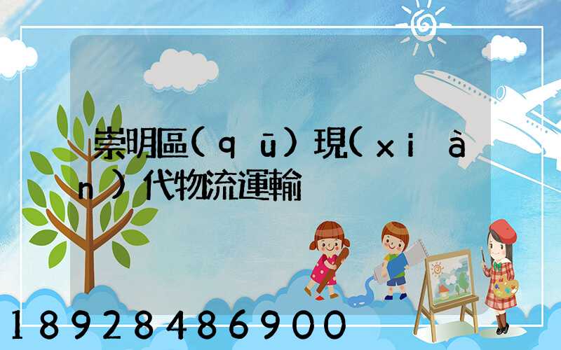 崇明區(qū)現(xiàn)代物流運輸