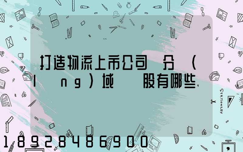 打造物流上市公司細分領(lǐng)域龍頭股有哪些