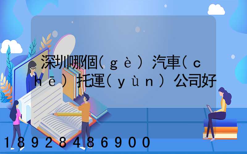 深圳哪個(gè)汽車(chē)托運(yùn)公司好