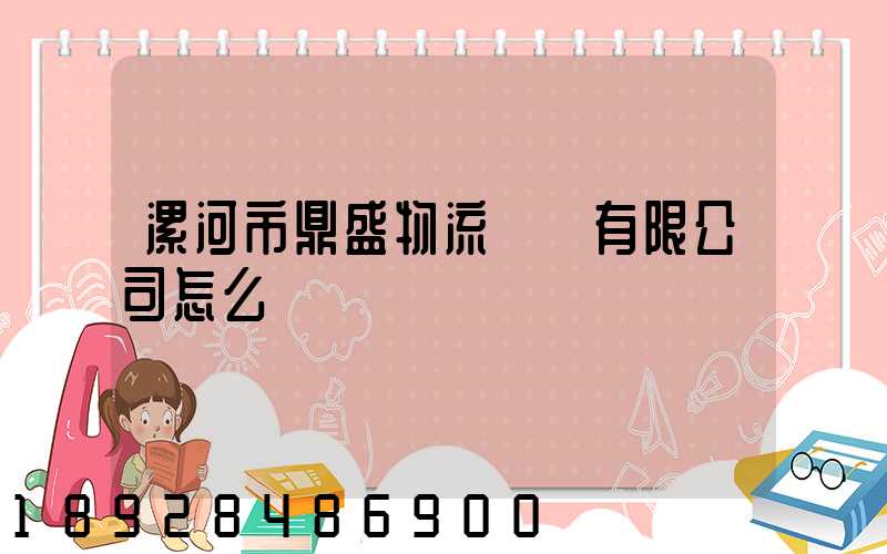 漯河市鼎盛物流運輸有限公司怎么樣