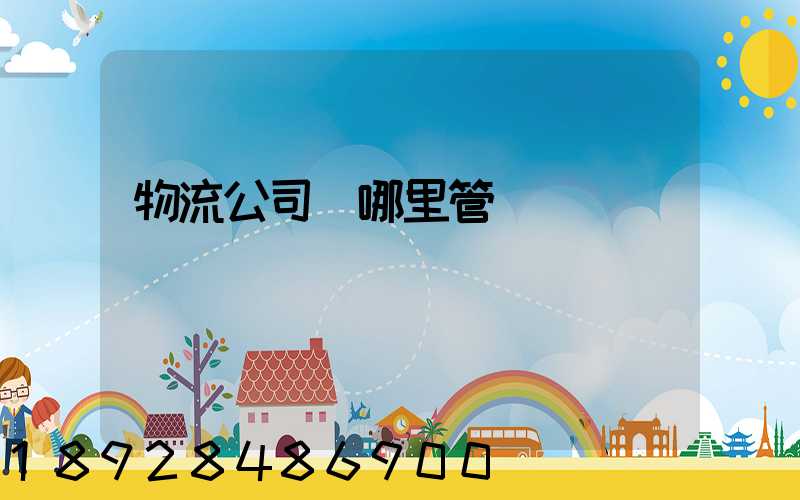 物流公司歸哪里管