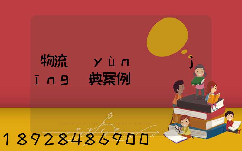 物流運(yùn)輸經(jīng)典案例