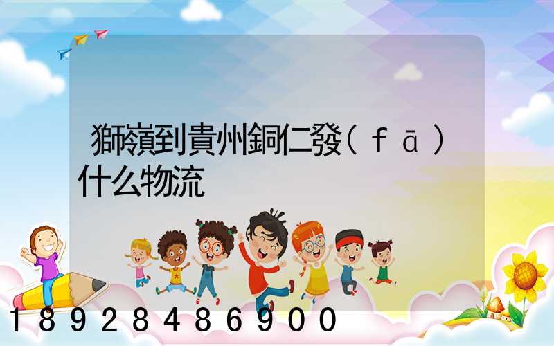 獅嶺到貴州銅仁發(fā)什么物流