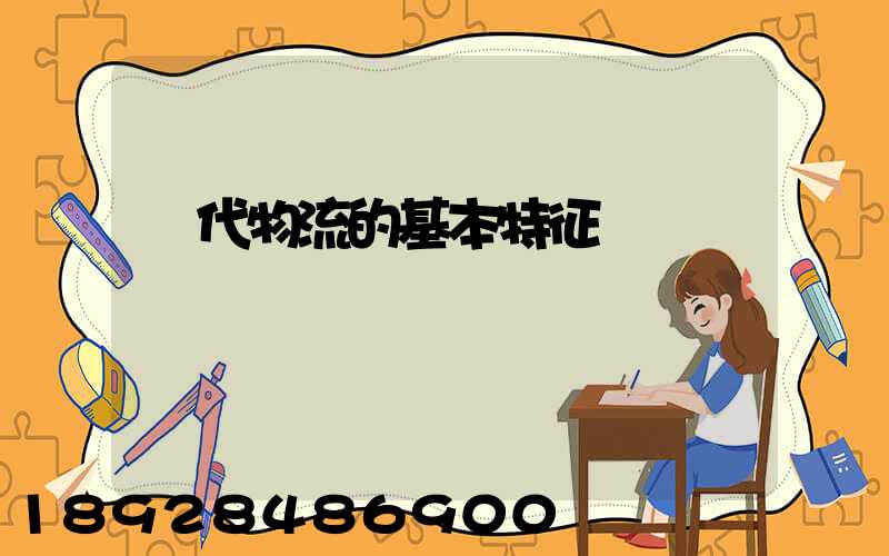 現代物流的基本特征