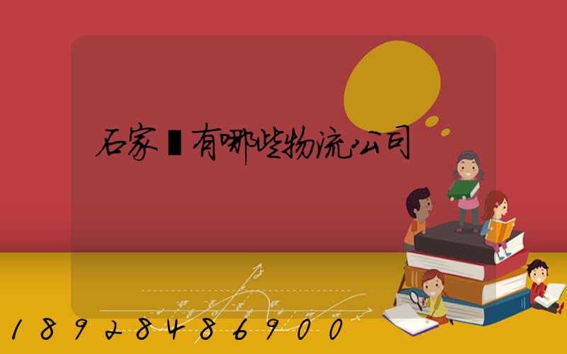 石家莊有哪些物流公司