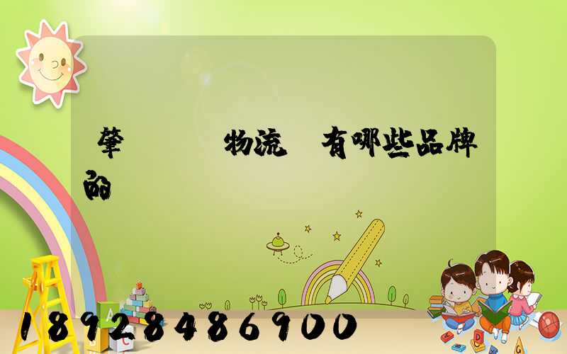 肇慶維龍物流園有哪些品牌的