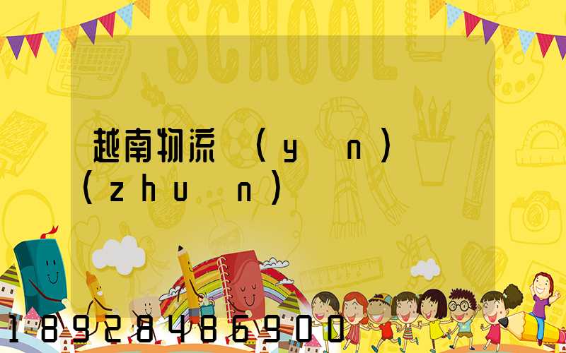 越南物流運(yùn)輸專(zhuān)線