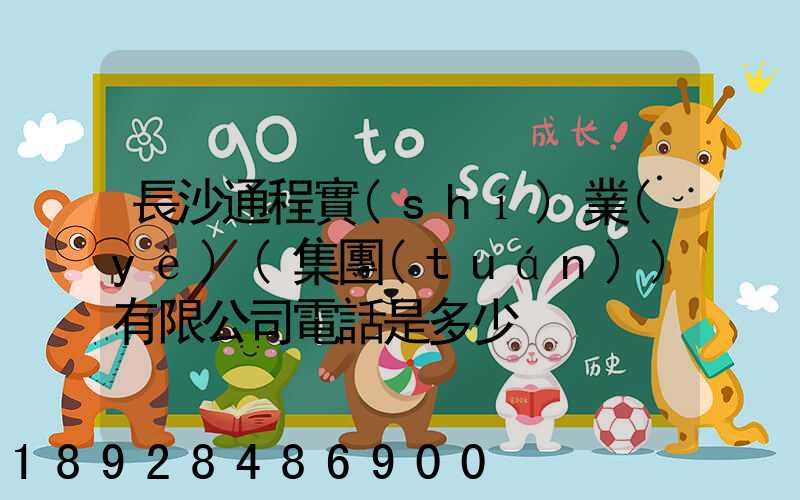 長沙通程實(shí)業(yè)(集團(tuán))有限公司電話是多少